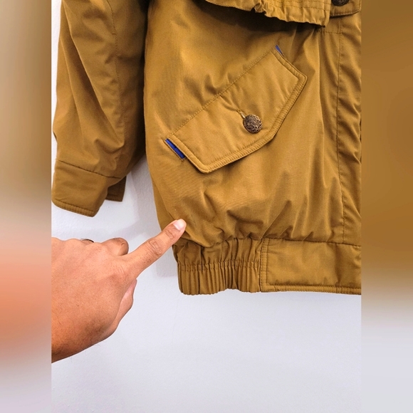 Vintage 80s/90s Skiing Passport Jacket | Size M | Brown - Picture 9 of 12